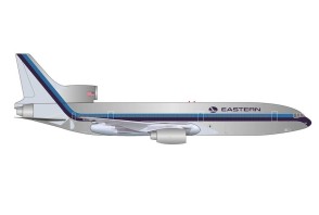Eastern Lockheed L-1011-100 TriStar polished Herpa Wings 535632 scale 1:500