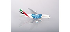 Emirates Airbus A380 A6-EOC Blue Mobility Livery Dubai 2020 Expo Herpa 533713 scale 1:500
