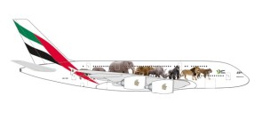 Emirates Airbus A380 United for Wildlife A6-EEI Herpa 531764 scale 1:500