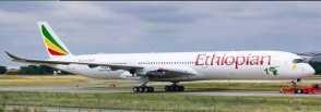 Ethiopian Airlines Airbus A350-1000 "1st A350-1000 in Africa" Reg: ET-BAW With Stand "XX20514" JC Wings 1:200
