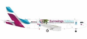 Eurowings Airbus A320 "Holidays" OE-IQD Herpa 559157 Scale 1:200