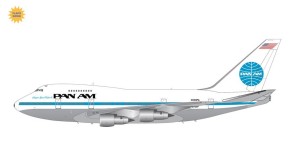 Flaps Down Pan American World Airways B747SP-21 N539PA Polished Belly G2PAA1157F GeminiJets Scale 1:200 