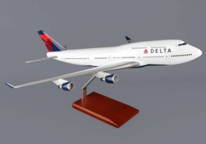 G40210 Delta Air Lines (USA) B747-400 Scale 1/100