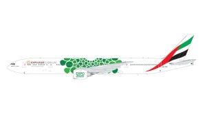 Green Emirates Boeing 777-300ER A6-EPU Expo 2020 Gemini G2UAE799 1:200