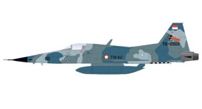 NorthropF-5E Tiger II Diecast Model Indonesian Air Force 11th Sqn, TL-0503, Indonesia, 1985 Hobby Master HA3374 Scale 1:72