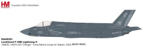 F35B Lightning II, 169920, VMFA-225 "Vikings", Yuma Marine Corps Air Station, 2023 (beast mode)Hobby Master HA4620BW scale 1:72