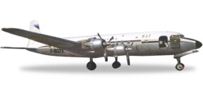 UAT DC-6B Reg# F-BGTX HE556606 Herpa 1:200 