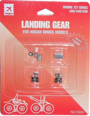 Landing Gear for Hogan Wing Models Boeing B737-300/400/500 HG5224 Scale 1:200