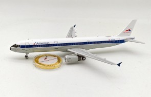 American Airlines / Allegheny Airbus A321-231 N579UW with stand and collectors coin IF321AA579 InFlight Scale 1:200