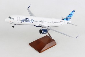 jetBlue Airbus A321neo N2002J Balloons tail stand &gear Skymarks Supreme SKR8424 scale 1:100