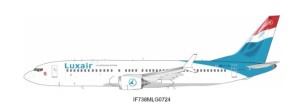 Luxair Boeing 737-8 MAX LX-LBL Reg: LX-LBL IF738MLG0724 InFlight Models 1:200