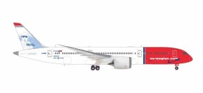 Norwegian 787-9 Babe Ruth G-CKMU Dreamliner Herpa 559140 Scale 1-200