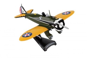 P-26 Peashooter die-cast by Postage Stamp PS5560-2 scale 1:63