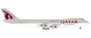 Qatar Cargo Boeing 747-8F A7-BGB Herpa 531993 scale 1:500