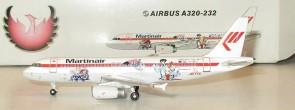 Martinair Airlines A320-200 #PH-MPE 10174 PH410174 Phoenix Models 1:400