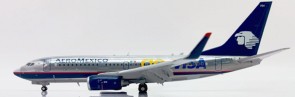 AeroMexico Boeing 737-700 'go VISA' 'Polished' Reg: N784XA With Stand XX20190 JC Wings 1:200
