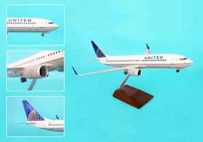 Skymarks United 737-800 1/100 Post Co Merger Livery