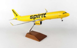 Spirit Airbus A321 Neo Wood Stand & Gear SKR8406 Skymarks Supreme Large Scale 1:100