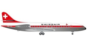 Swissair Sud Aviation SE-210 Caravelle HB-ICS Herpa die-cast 534062 scale 1:500