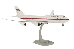 United Arab Emirates Boeing 747-8 gear & stand Hogan HG11090G scale 1:200