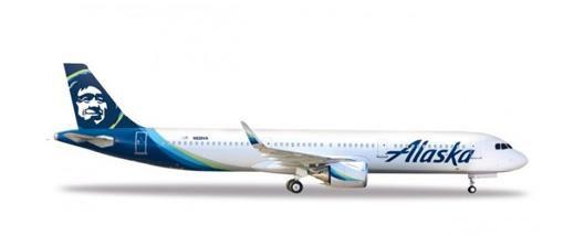 Alaska Airlines models at eztoys